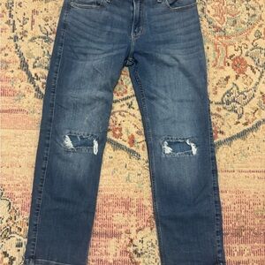 Abercrombie kids straight jeans size 15/16 short